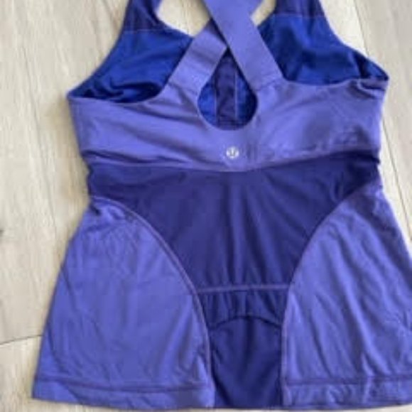Lululemon tank top-size 6 blue - Picture 2 of 2
